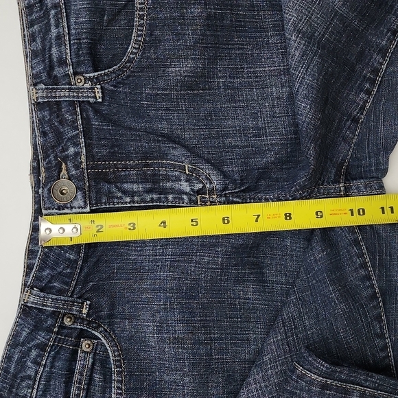 Calvin Klein Women's Denim Jeans Bootcut Double Stone Wash Blue Stretch Size 10 - Picture 14 of 15